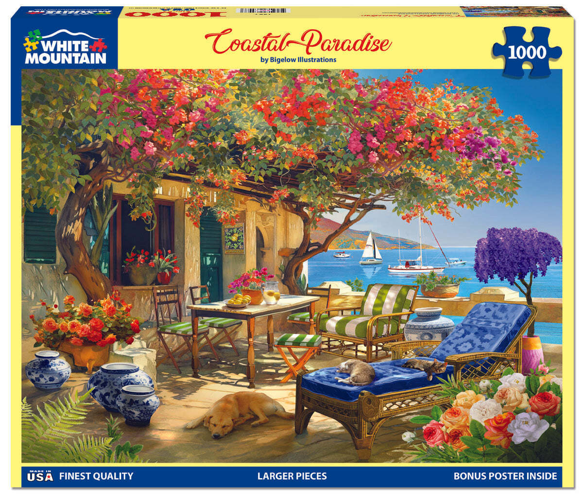 Coastal Paradise (1861pz) - 1000 Piece Jigsaw Puzzle