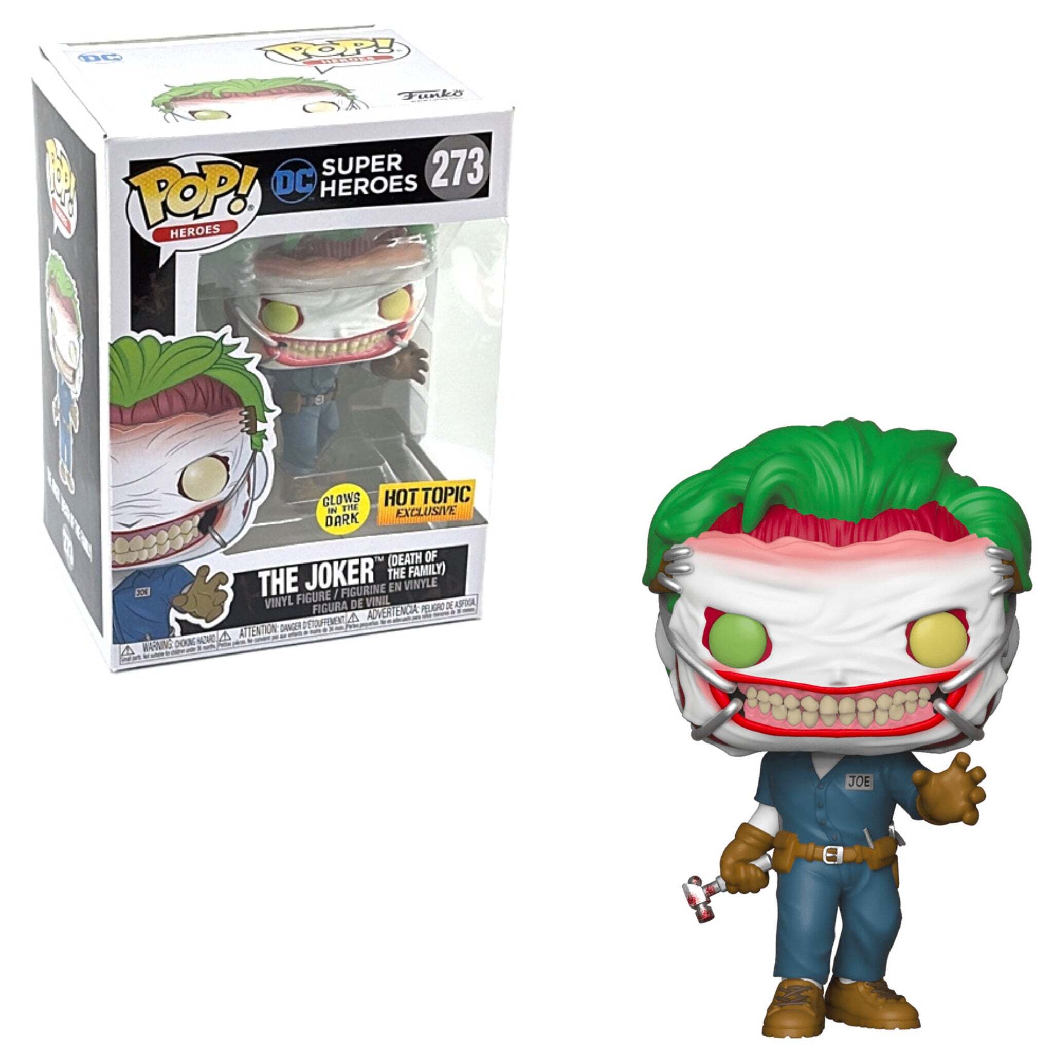 The Joker (Death of the Family) Funko Pop! (GITD) HOT TOPIC