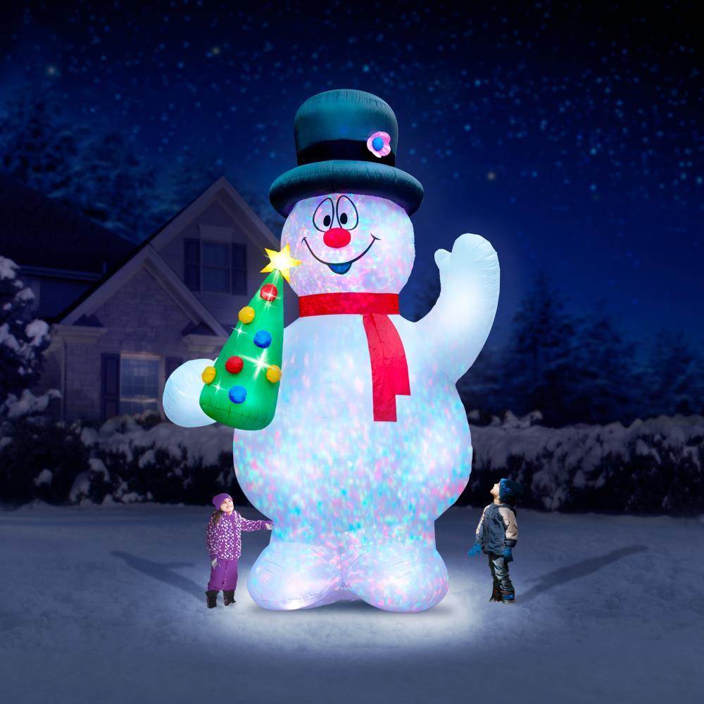 The 16' Frosty The Snowman Lightshow