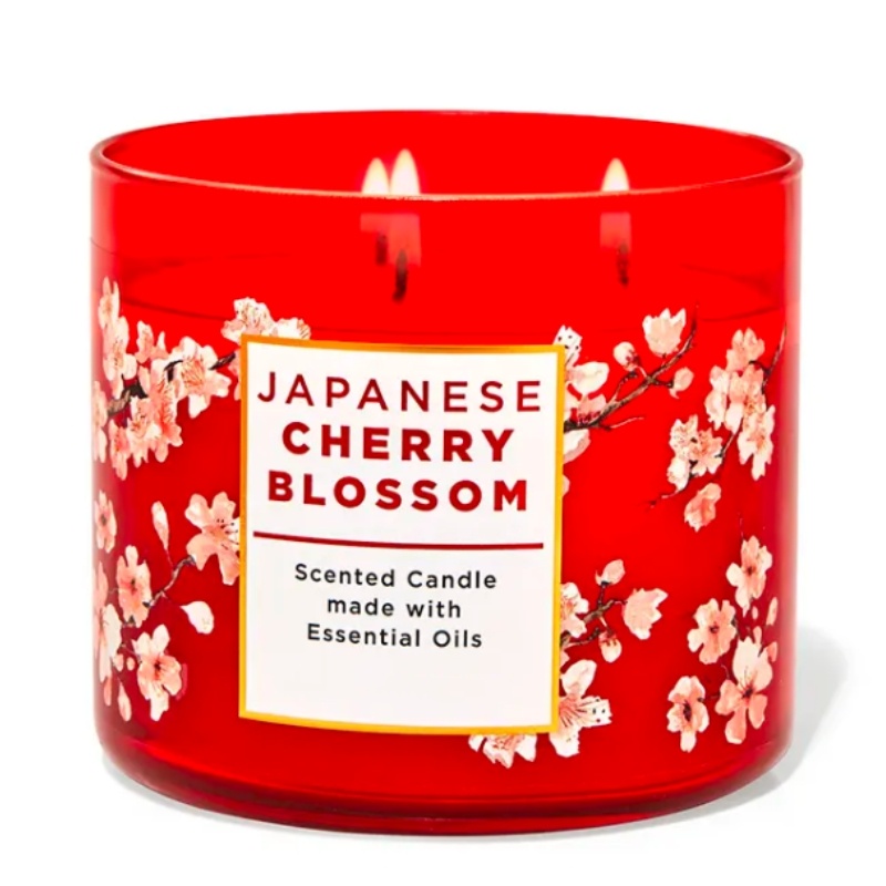 Japanese cherry blossom - candles CLOUD - B&B Works