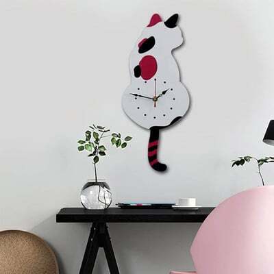 (❤️2023 Early Christmas Sale-49% OFF❤️)Nordic Cat Wagging Tail Wall Clock