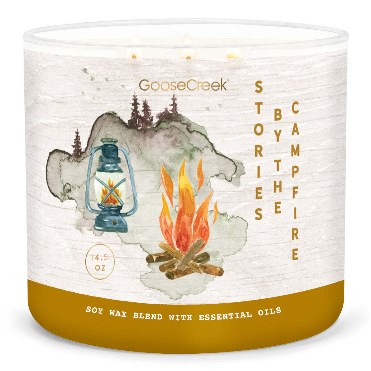 Stories by The Campfire Large 3-Wick Candle