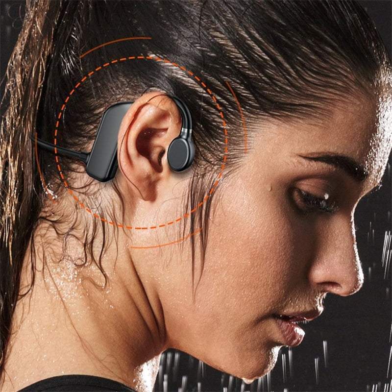 Bone Conduction Headphones - Waterproof Bluetooth Wireless Headset🎧