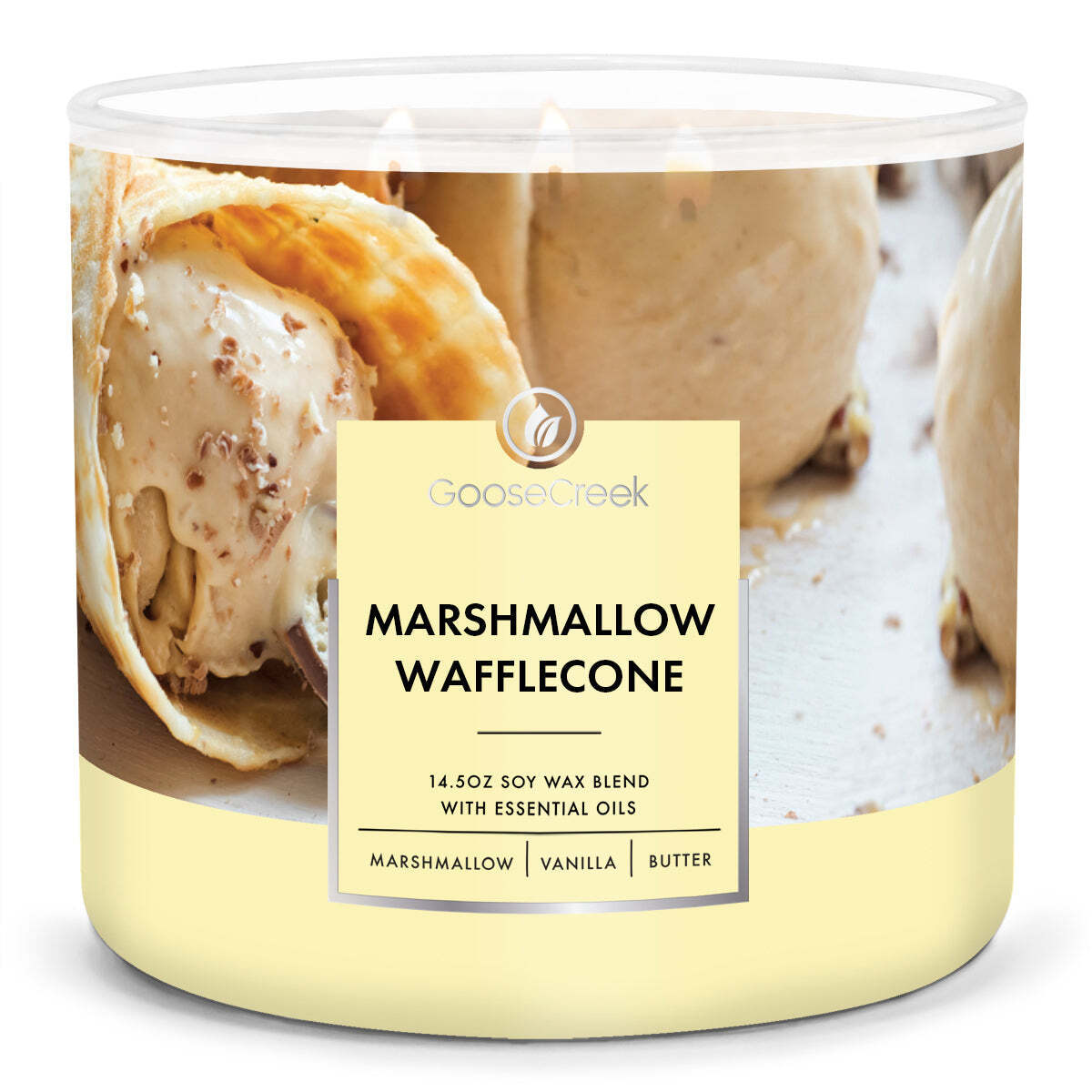Marshmallow Waffle Cone Large 3-Wick Candle