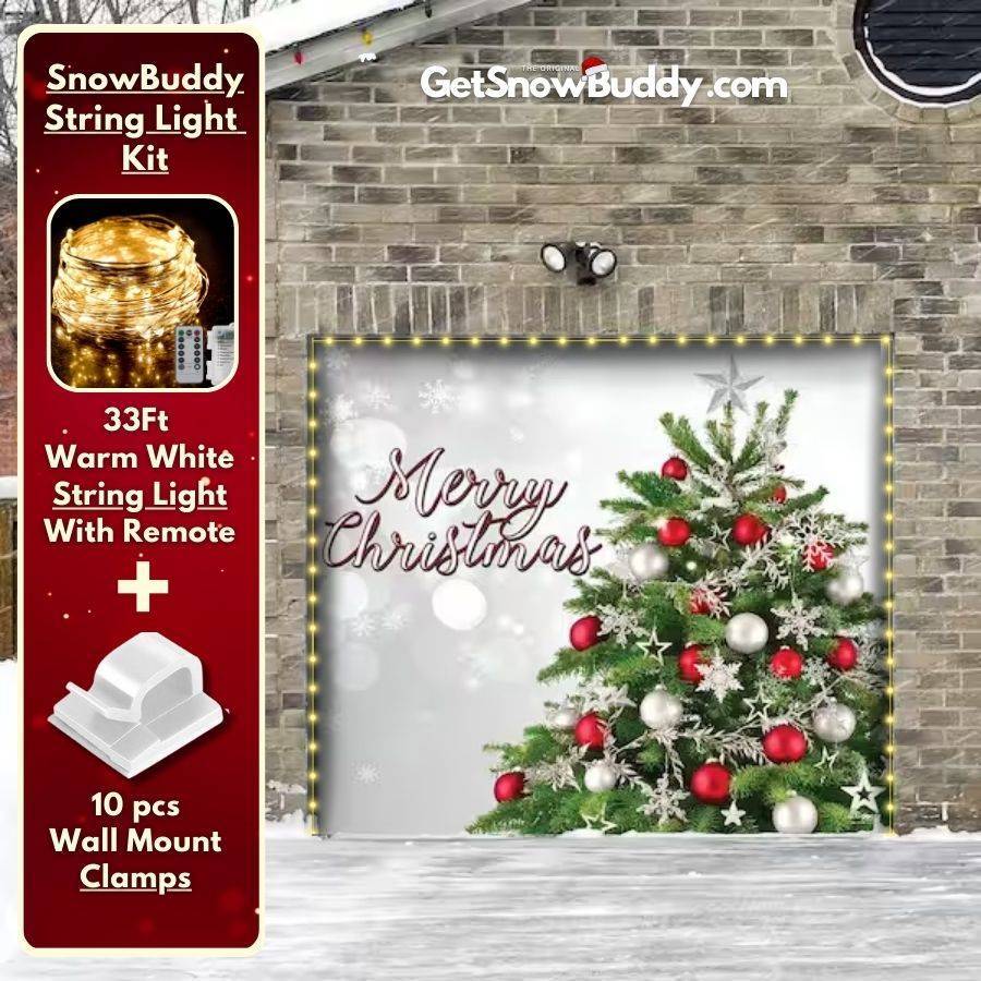 SnowBuddy™️ Garage Door Covers Christmas 2023