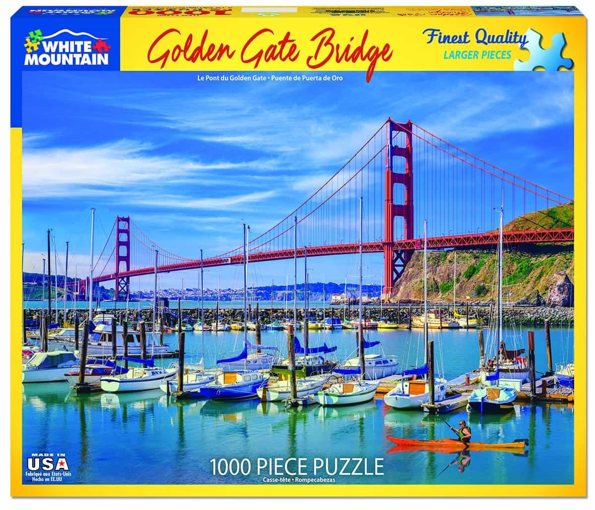Golden Gate Bridge (1399pz) - 1000 Pieces