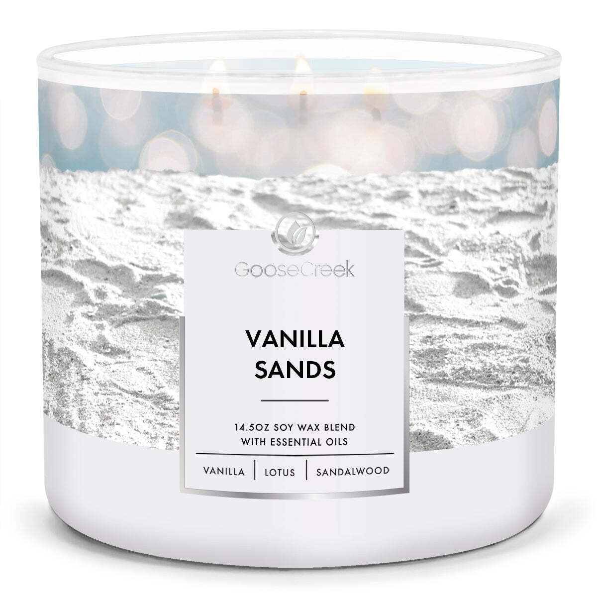 Vanilla Sands Large 3-Wick Candle