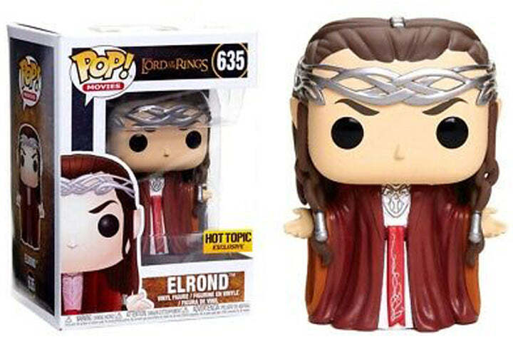POP LORD OF THE RINGS ELROND HOT TOPIC